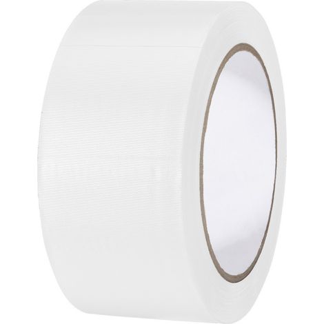 TOOLCRAFT 832450W-C 832450W-C PVC-Klebeband Weiß (L x B) 33 m x 50 mm 1 St.
