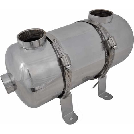 vidaXL Pool Wärmetauscher 355 x 134 mm 40 kW (1/5)