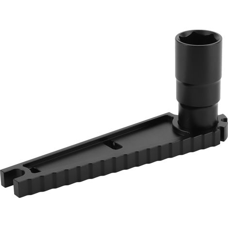 Règle de Mesure pour Hauteur de Suspension RC avec Douille Hexagonale 17mm et Clé Universelle