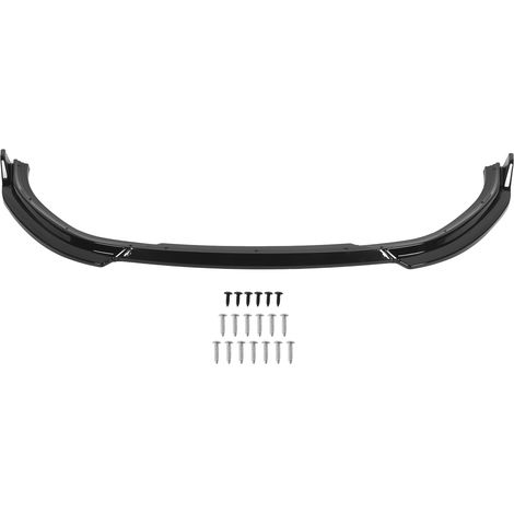 K·SEEK DESIGN 3-teilige Frontspoilerlippe für Mk6 AW Standardstoßstange 2018-2021 (Glänzend Schwarz) (1/5)