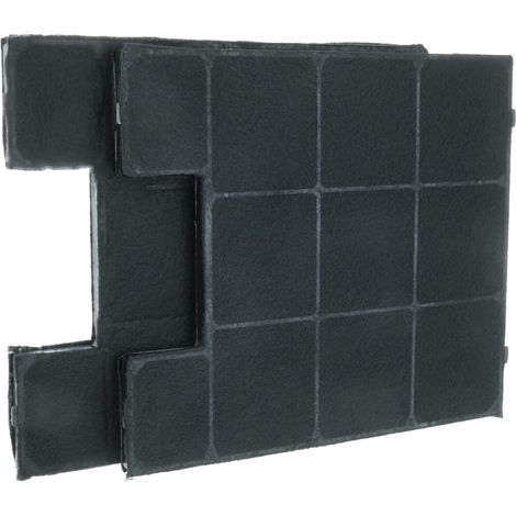 vhbw 2x filtro de carbón activado compatible con Teka FW K 225 campanas cocina - Reemplaza KF17141, KF17147