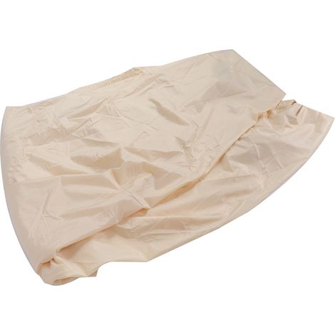Toile d'ombrage triangulaire équilatérale imperméable, tonnelle de jardin extérieur beige 5x5x5m pour été (1/5)