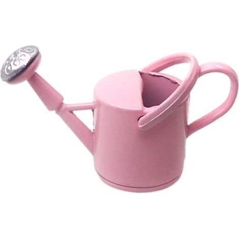 Arrosoir miniature en mtal lchelle 112 pour maison de poupe (1/5)