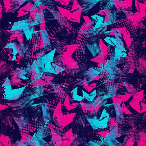 Tela decorativa para exteriores Oxford - motivo abstracto de líneas y puntos I DX216 (1/5)