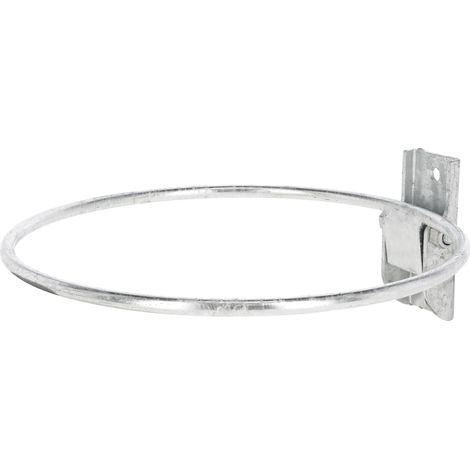 Kerbl klappbare Eimerhalterung Metall verzinkt 28 cm Durchmesser, wandmontage (1/5)