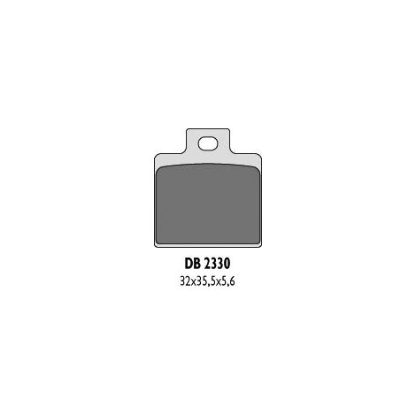 Pastillas de freno Delta para Hyosung 50 90 100 TE 05 07 N A Quads Premium
