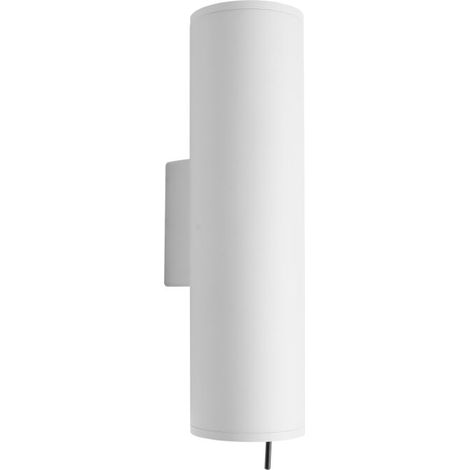 Applique murale moderne tube blanc LAXER GU10 7W Maxlight (1/3)
