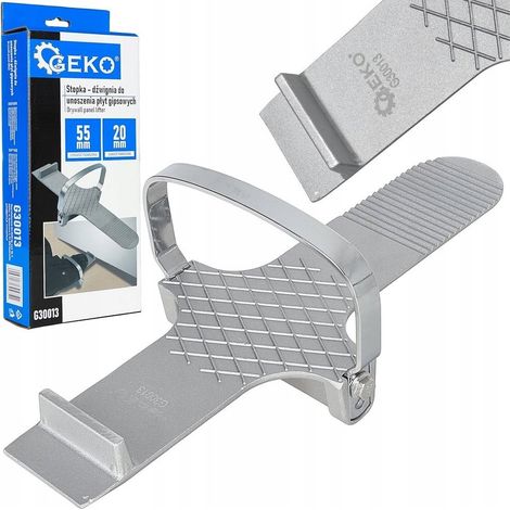 Herramienta de elevación Geko plaster lifting lever metal pedal antideslizante (1/3)