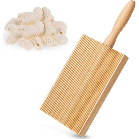 Gnocchi-Nudelregal aus Holz – Cavatelli-Nudelbrett für hausgemachte Makkaroni – Nudelgestell für die Küche – Nudelmaschine für Zuhause (1/5)