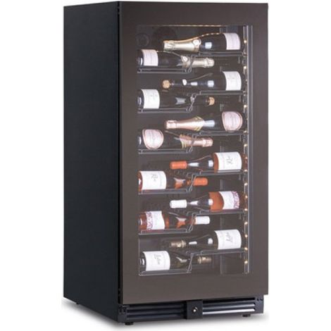 Cave à vin ventilée Modèle CW120G1TB pour 68 bouteilles de 0,75 L - KlimaItalia