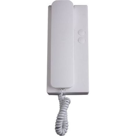 Interphone universel d'intérieur 2 lignes – Non visuel – Pour bâtiments secs – Extension téléphonique – Volume réglable –
