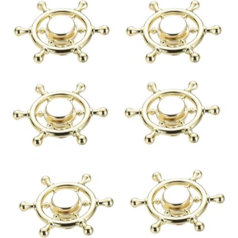 Set mit 6 einzigartigen Möbelgriffen, gebürstete Gold-Möbel- und Schubladengriffe, Schubladengriffe im Cartoon-Stil
