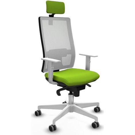 Piqueras y Crespo Hornas Chaise de bureau pistache (1/3)