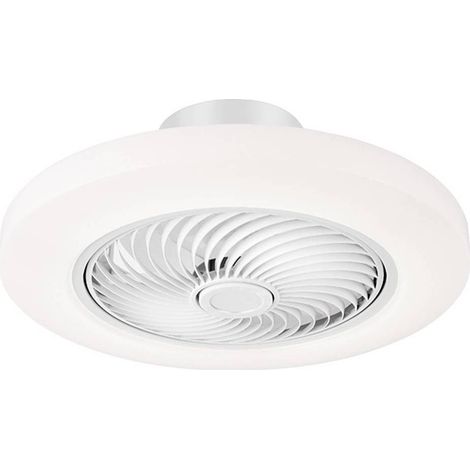 PLAFONIERA LED ROTONDA CON VENTILATORE 'ARDELYS' Ø 580 x 220 mm - 70W