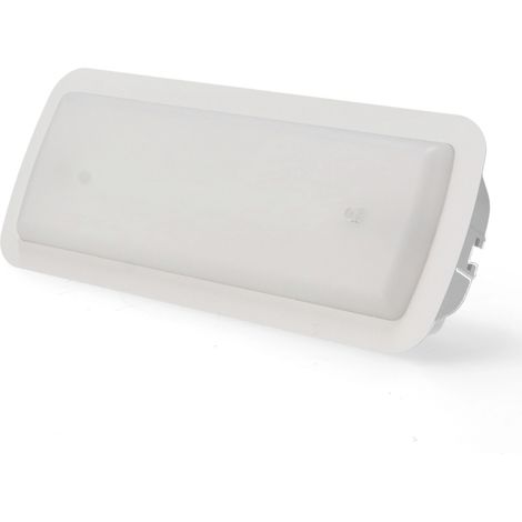 IluminaShop - Emergencia LED 280Lm 3W con AutoTest  Blanco Frio 6500K