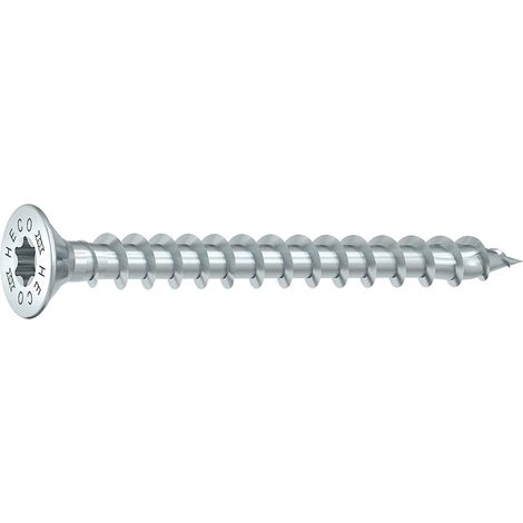 HECO-Topix-Plus-Schraube - Ø10x160mm - Senkkopf mit Frästaschen - Gesamtgewinde - T40 - Packung mit 50 Stück - 61506