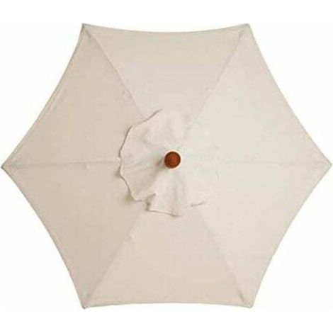 Housse de parasol 3 m imperméable – Anti-UV – Tissu polyester double couche – Compatible 6 baleines – Protection extérieure (1/5)