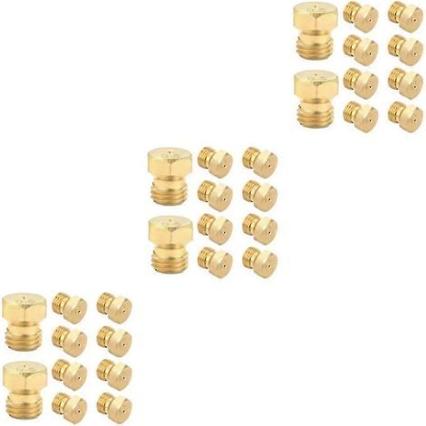 1/3/5 10pcs/set Widely Used Brass Jet Nozzles Hexagon Shape Burner (1/5)