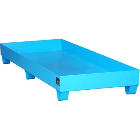 Bauer Südlohn Bac de rétention 2048, peint, bleu clair