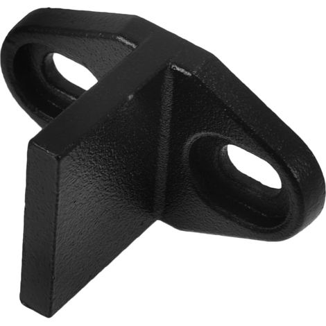 Guide de sol pour porte coulissante fer, noir (1/3)