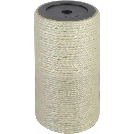 Tiragraffi per gatti nicchia peluche 8 x 15 cm 10 mm beige 3702028