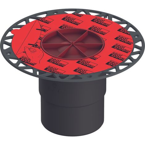 Sumidero TECEdrainpoint S, vertical, con brida universal Seal