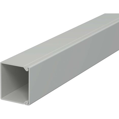 OBO Bettermann Vertr Wand+Deckenkanal m.Obert. 30x30mm,PVC WDK30030GR 2 Stk (1/3)