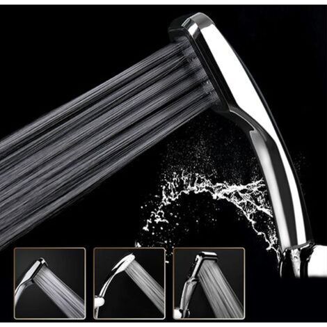 Pommeau de Douche Joyoldelf avec 300 Trous - Permet d'Économiser 30% d'Eau tout en Offrant une Pression Turbo de 300% - Finition en Chrome (1/5)