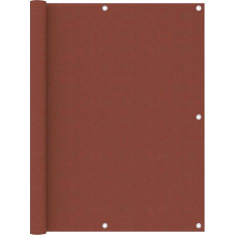 Brise vue pour balcon - Brise vent Écran de jardin Terre cuite 120x600 cm Tissu Oxford BV673761 - BonneVie (1/5)