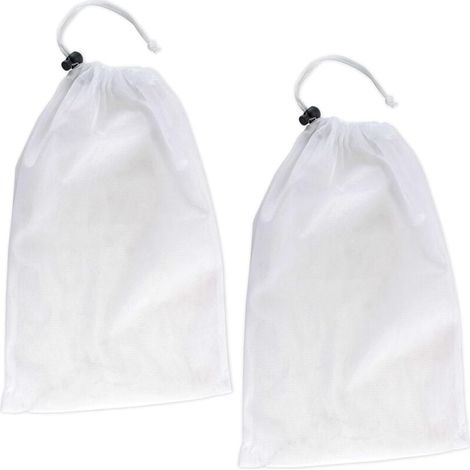 Lot de 3 sacs de rechange pour aspirateur Pool Jet - Sacs de collecte de feuilles et de débris universels - Entretien de la piscine (30 x 23 cm) (1/3)