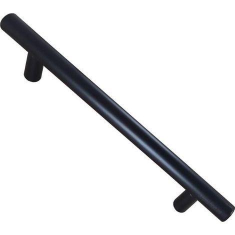 NESU asa de 96mm acero inox 12mm negro mate 65001n , Asa de acero inoxidable acabado negro Nesu Asa de acero inoxidable con acabado en color negro de 150 mm perfecta para dar u
