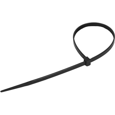 Kabelbinder, 100 Stück, Nylon, schwarz, 3,6 x 250 mm - SMAND36250NZ