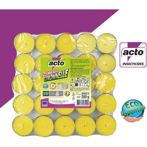 Mini Candele di Citronella (1/2)