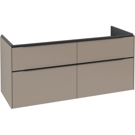 Villeroy &amp Boch Subway 3.0 armoire sous lavabo, 4 tiroirs,