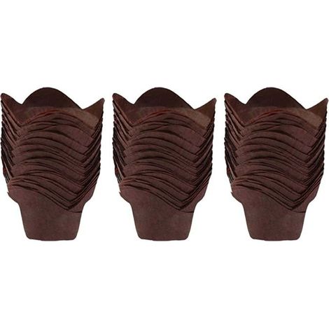 Cupcake Liners - Baking Cups 220°C - Compatible Standard Muffin Pan - 250 Pièces (1/5)