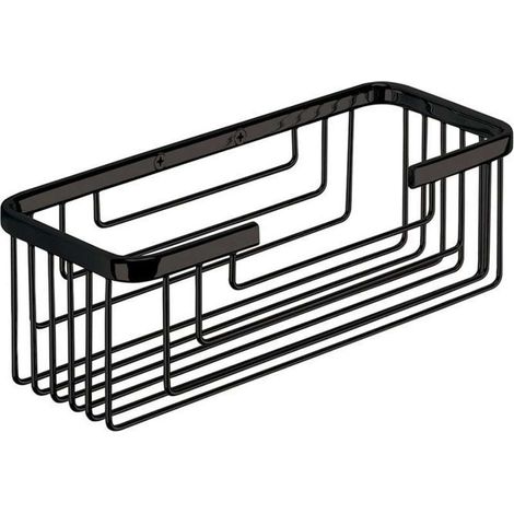 Sapho Gedy Smart - Duschkorb, 25x9x10 cm, schwarzmatt 2419-14 (1/3)