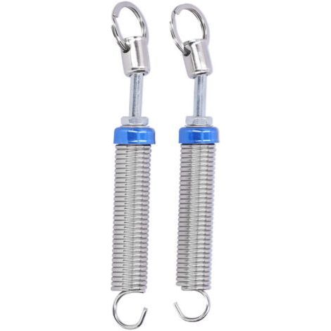 BUNTHAUS 2 pièces ressort de levage de coffre réglable automatique pour couvercle de botte de queue automatique abaissement à distance dispositif ouvert argent bleu (1/5)