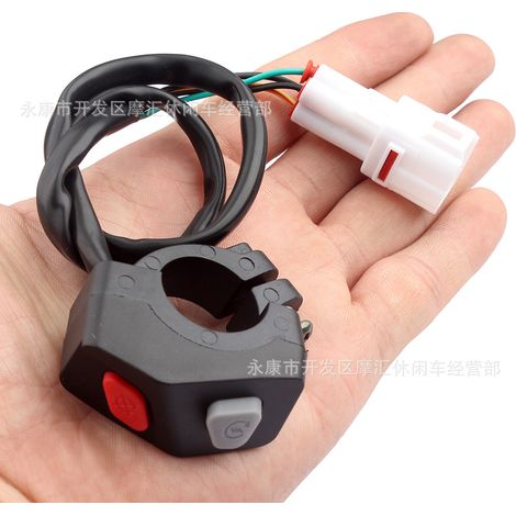 Interrupteur marche/arrêt/klaxon marche/arrêt pour moto tout-terrain, compatible avec les modèles KTM EXC-F, SXF et XC TE.