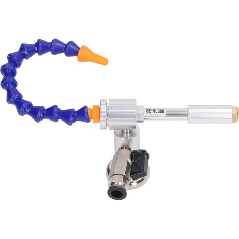 Ensemble de 6 pièces : pistolet de refroidissement à air froid 7 bars 520 BTU en alliage d'aluminium avec tube vortex flexible. (1/5)