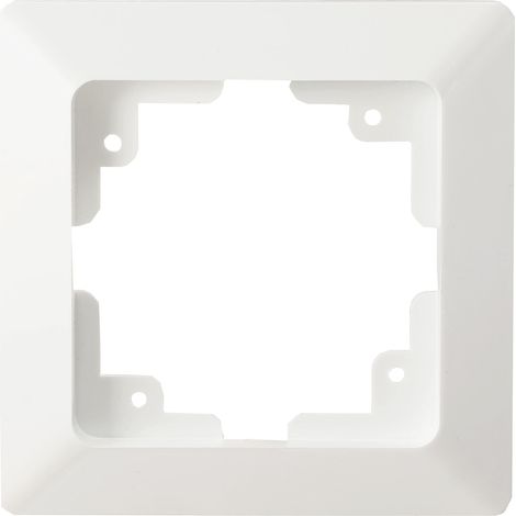 Cadre décoratif MILOS 23159, 1 poste, blanc mat