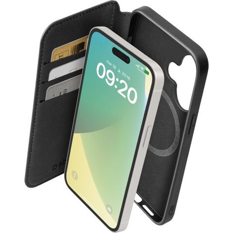 SBS TEBKMAGSFIP1661K coque de protection pour téléphones portables 15,5 cm (6.1") Étui avec portefeuille Noir (1/2)
