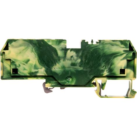 Connecteur à 3 fils 10 mm² jaune-vert 284-687