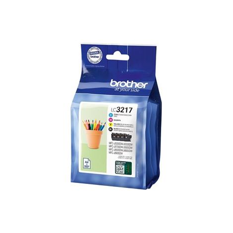 Brother LC-3217 cartouche d'encre Original Noir, Cyan, Magenta, Jaune (1/3)