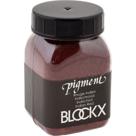 Pigment en poudre - Rouge indien - 40 - Blockx - Pot de 100g