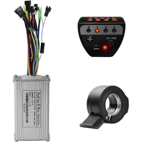 36V/48V 17A bürstenloser Controller, G20 LED-Anzeige + 130X Gashebel-Kit (1/5)