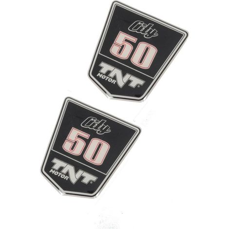 paar logo aufkleber aufkleber aufkleber für motorrad tnt 50 city (1/2)