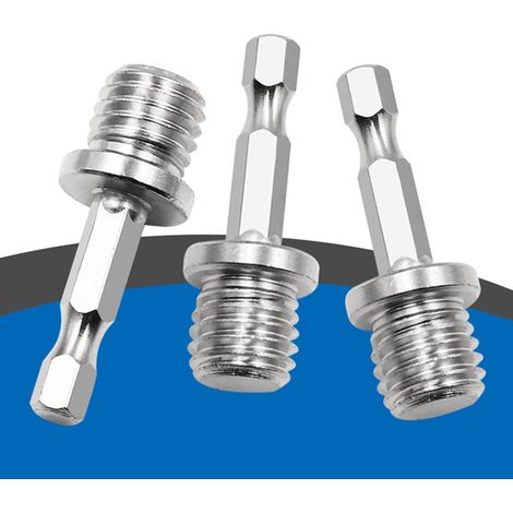 Adaptateur de douilles M14 hexagonales pour perceuse électrique (1/5)