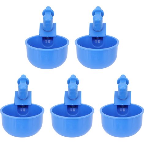 5-teiliges automatisches Hühnertränke-Set aus PP-Kunststoff, Taubentränke-Set, G1/8-Außengewinde (1/5)