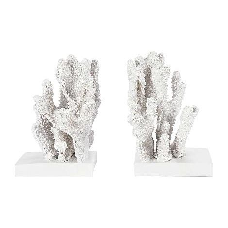 ANDREA HOUSE AX24076 2 Sujetalibros Coral 25X20X18 Cm - ref: AX24076