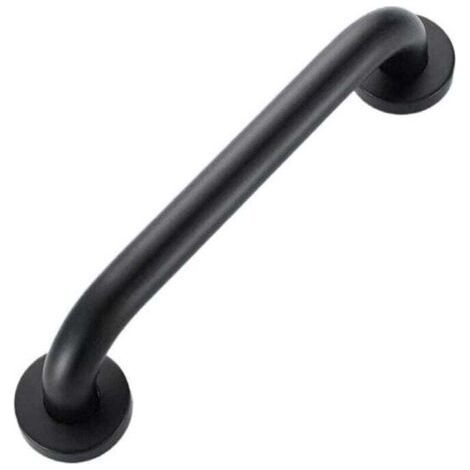 Wall safety handle, XU, 40 cm, Handrail in bathroom and toilet, Drilled hole for fixing, 40x2.5x8 cm, Ferrous - (1/4)